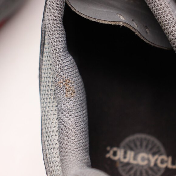 Soul Cycle Pearl Izumi Men's Size EU 43 Cycling Shoes Gray Athletic Sneaker - Picture 10 of 10